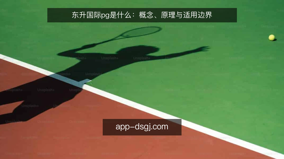 东升国际pg是什么：概念、原理与适用边界
