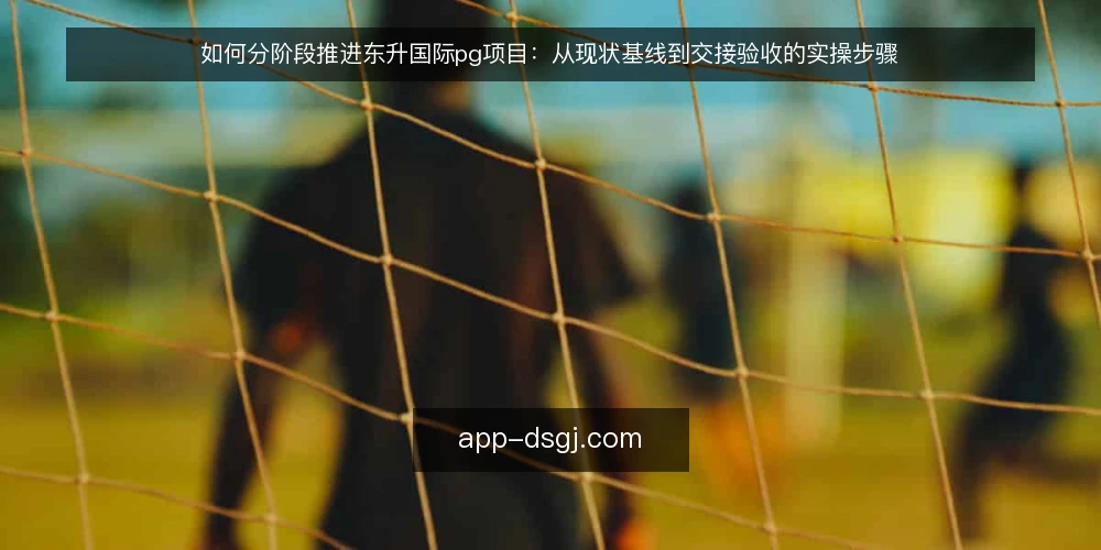 如何分阶段推进东升国际pg项目：从现状基线到交接验收的实操步骤 — 建立现状基线与需求边界 配图