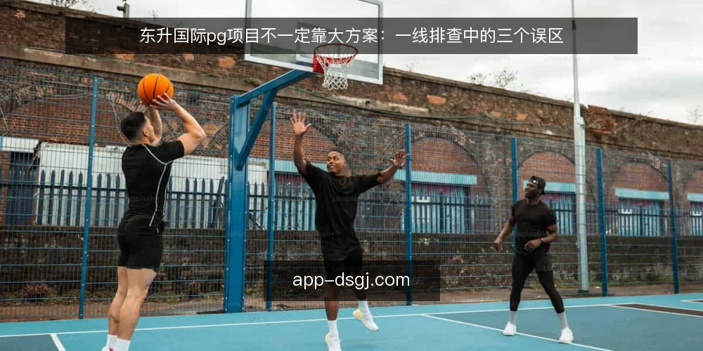 东升国际pg项目不一定靠大方案：一线排查中的三个误区 — 一线信号：哪些现场迹象提示误区 配图